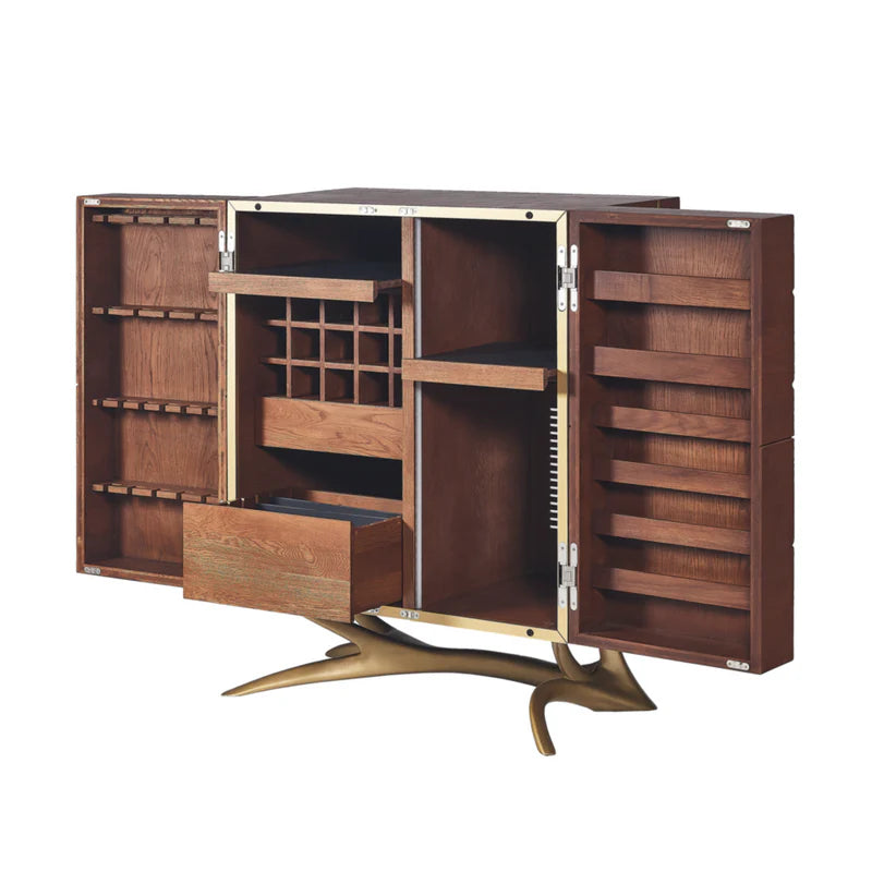 BEAMS bar, picior drept, stejar