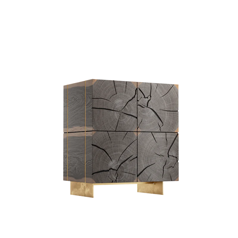 BEAMS bar, picior drept, stejar