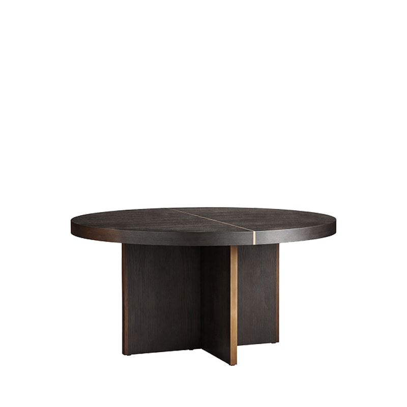 Beams masă rotundă, stejar