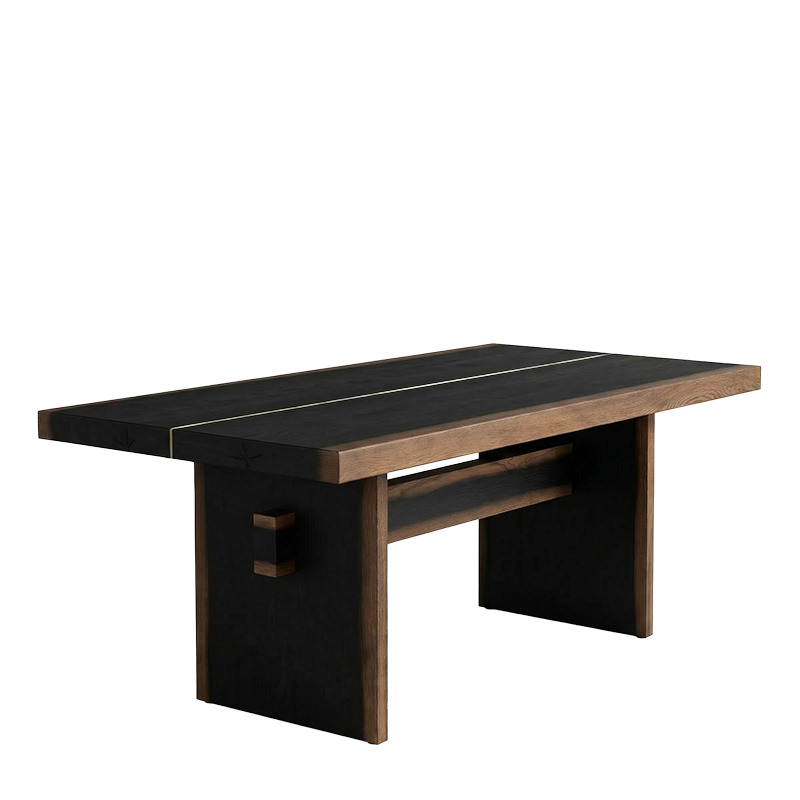 BEAMS masă de dining, stejar