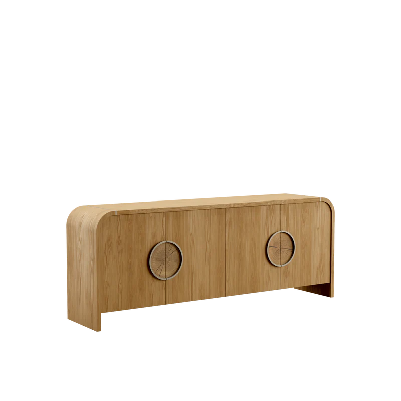 ARC bufet, 4 uși, stejar