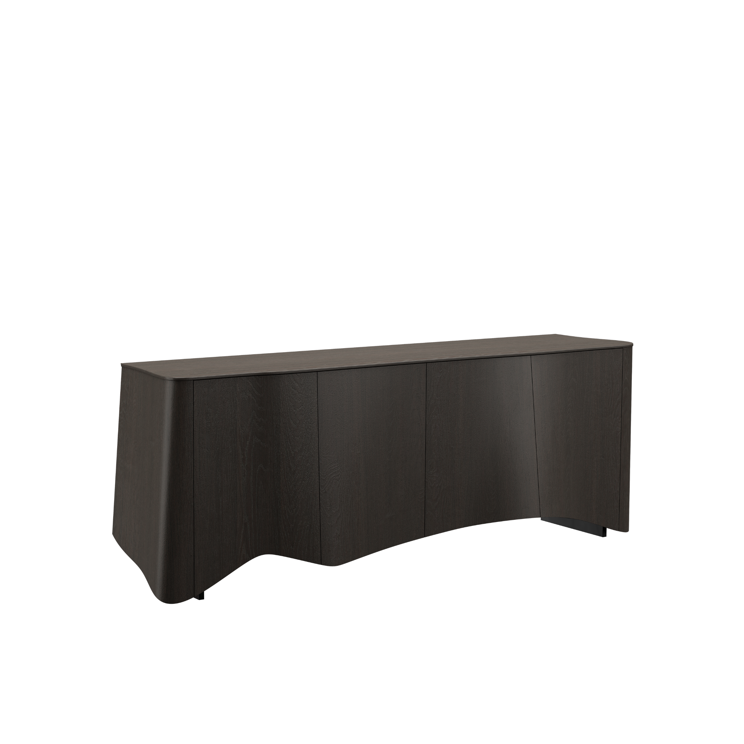 CORTINA bufet, 4 uși, stejar