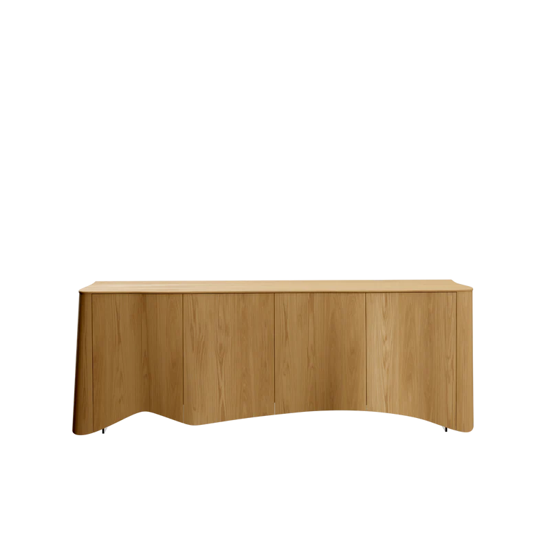 CORTINA bufet, 4 uși, stejar