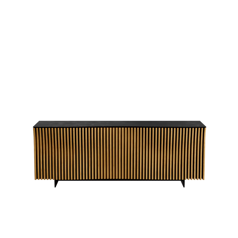 DUNE bufet, 4 uși, stejar