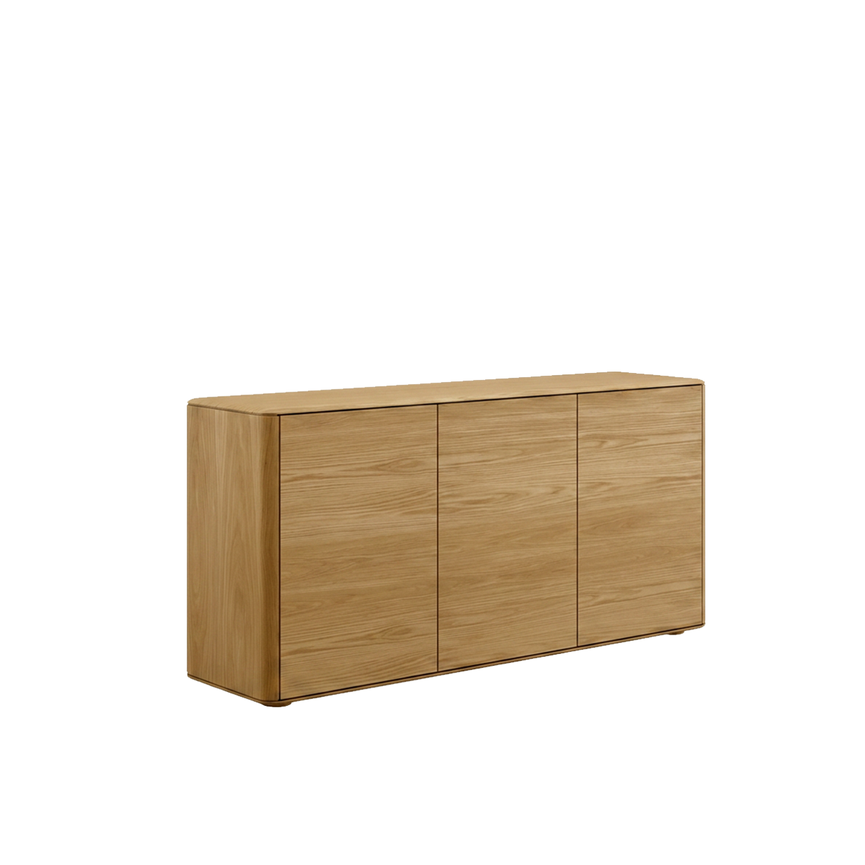 INIA credenza, 3 ante, rovere