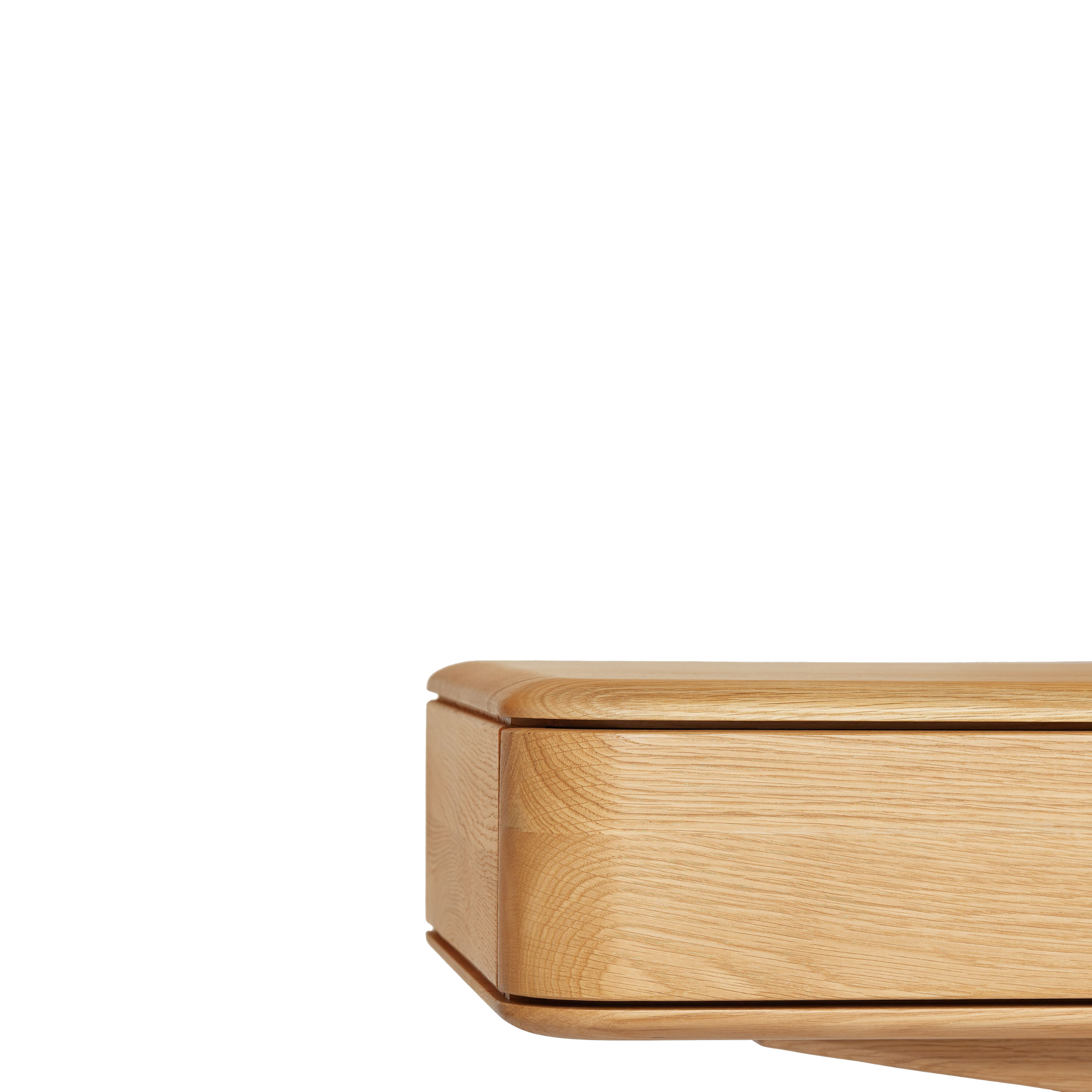 INIA birou, 3 sertare, stejar