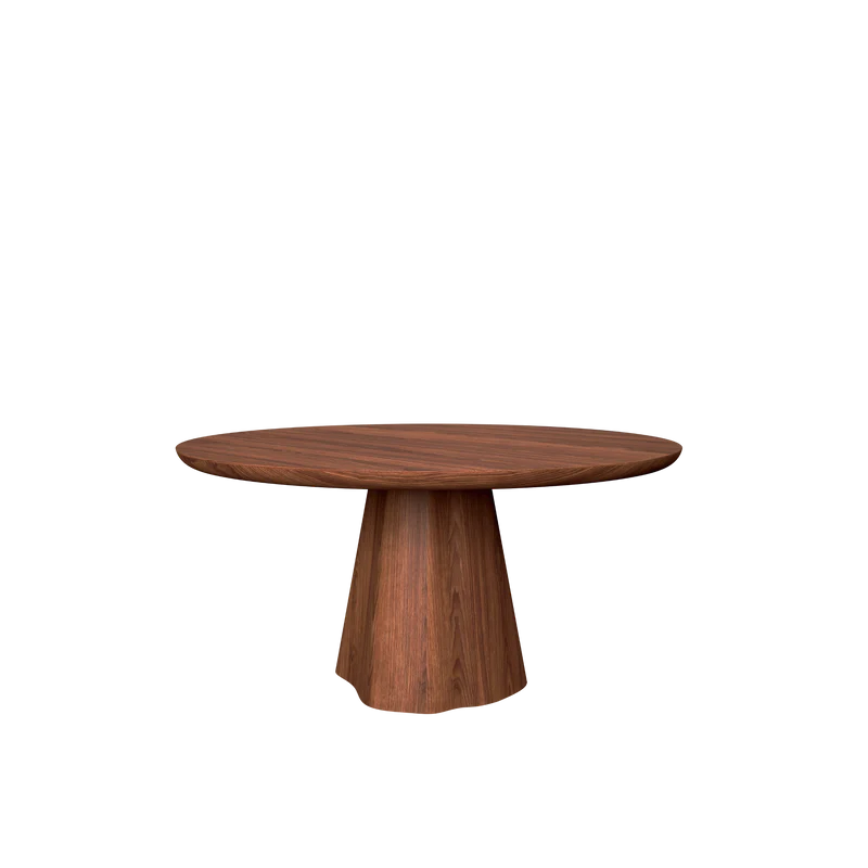 MARILYN masă de dining rotundă, nuc american