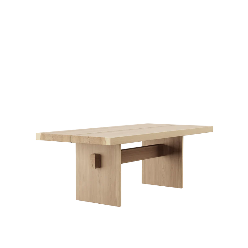 BEAMS masă de dining, stejar