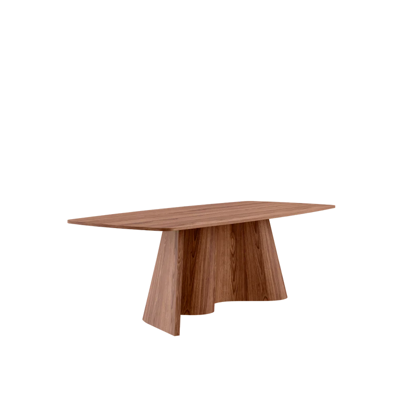 CORTINA masă de dining, nuc american