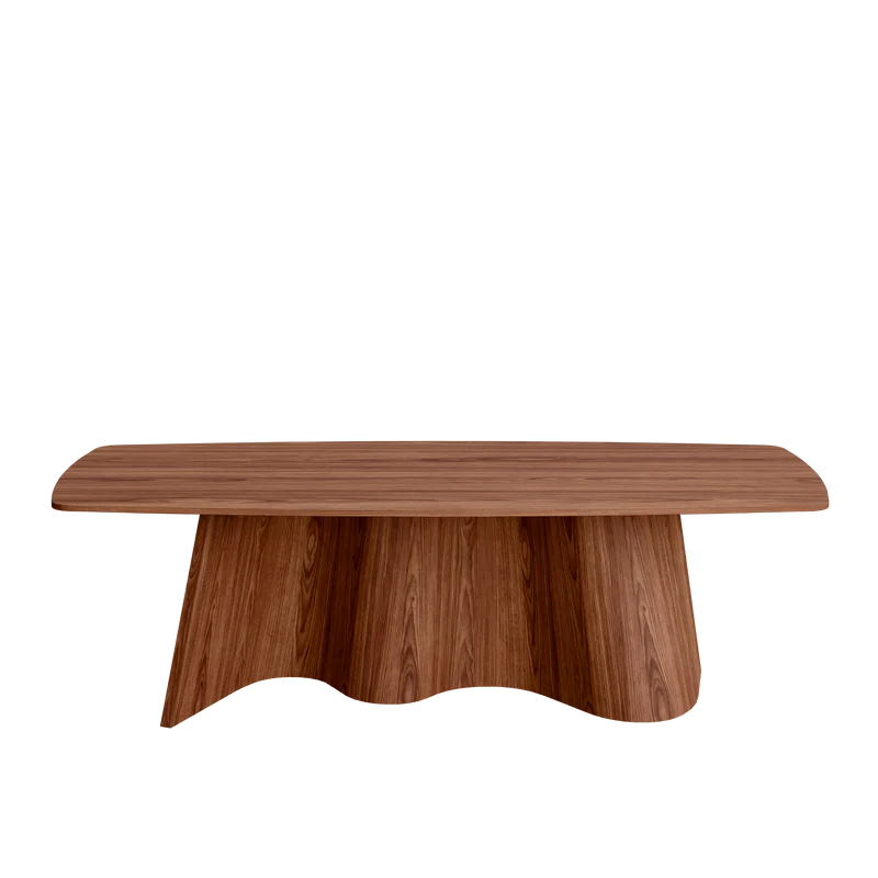 CORTINA masă de dining, nuc american