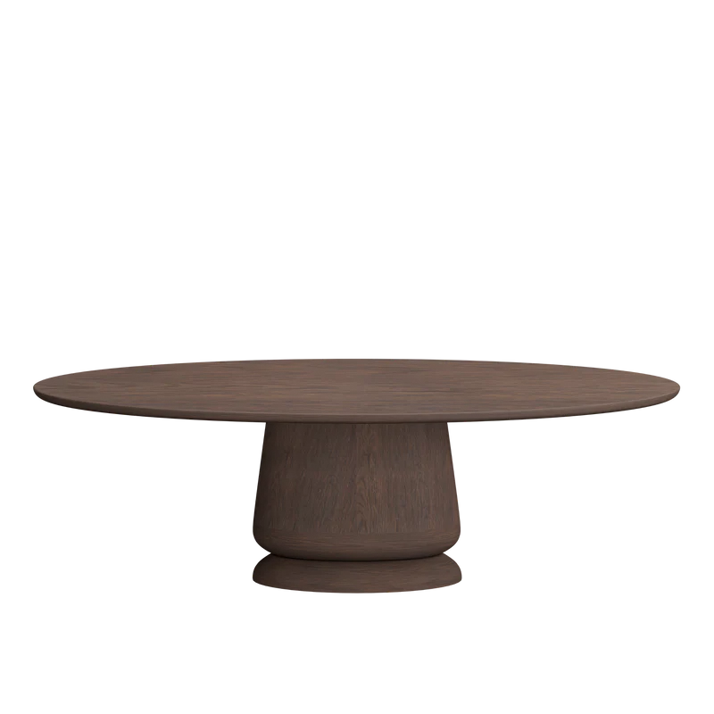 SIRIUS masă de dining ovală, stejar