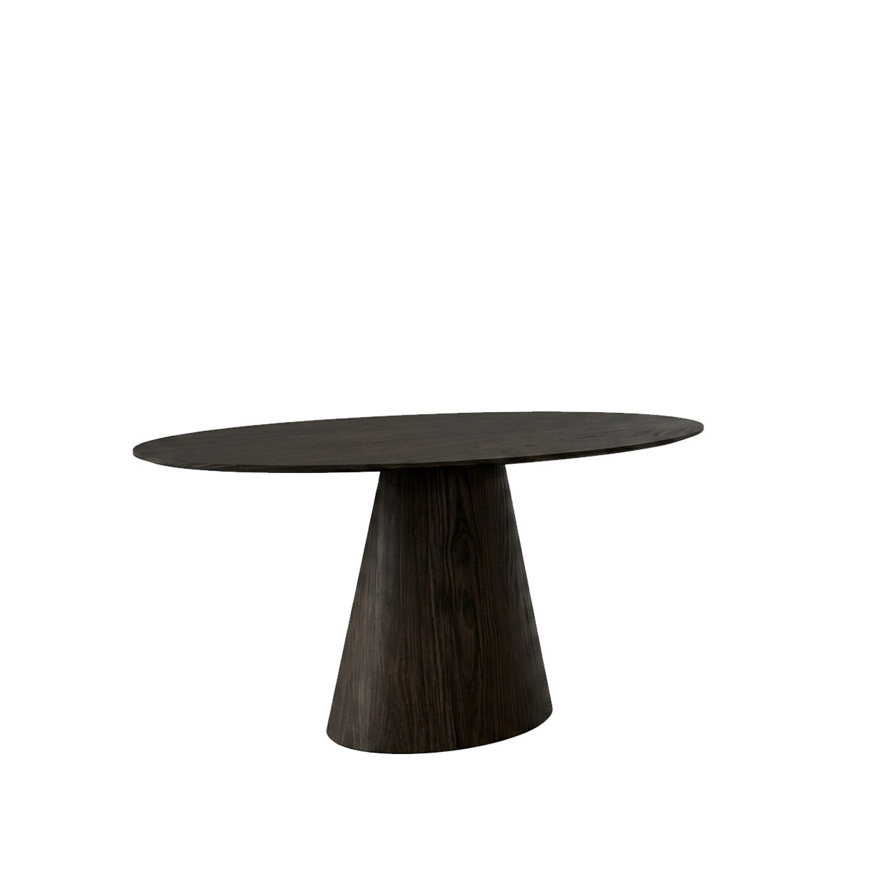 Tavolo da pranzo ovale INIA, rovere