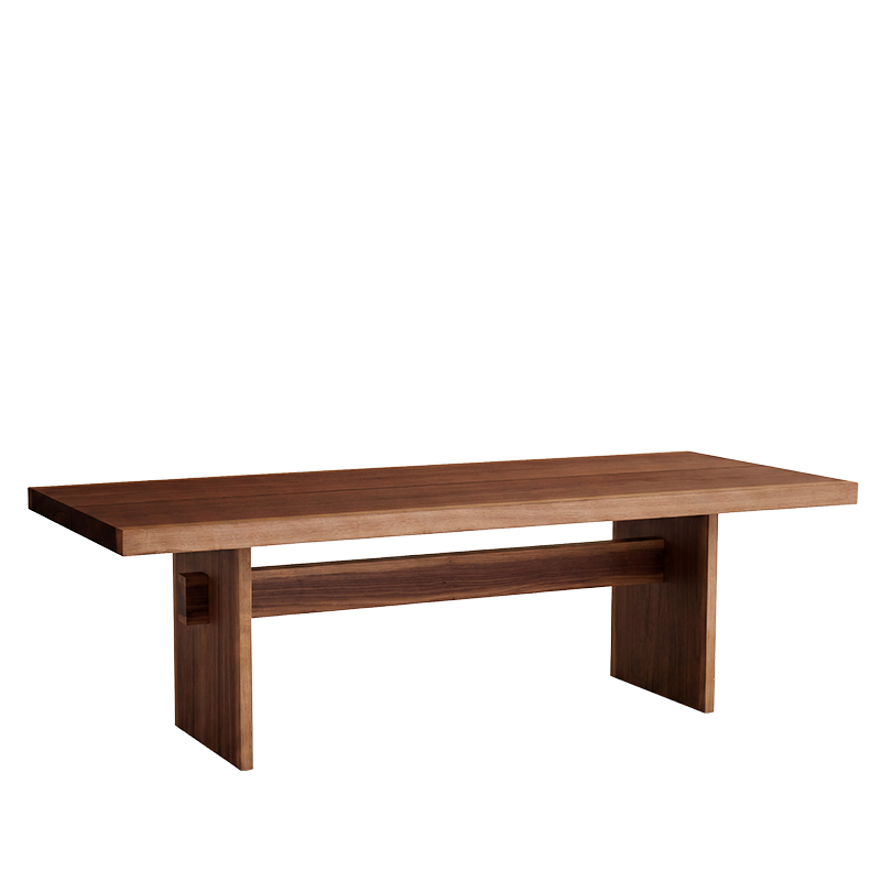 BEAMS masă de dining, nuc american