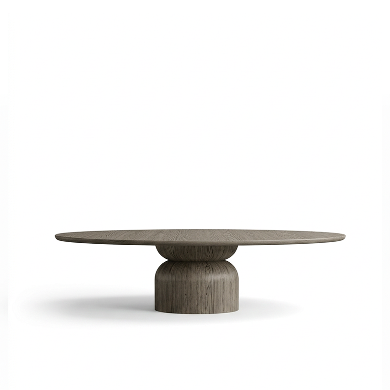 Essenza masă de dining ovală, stejar