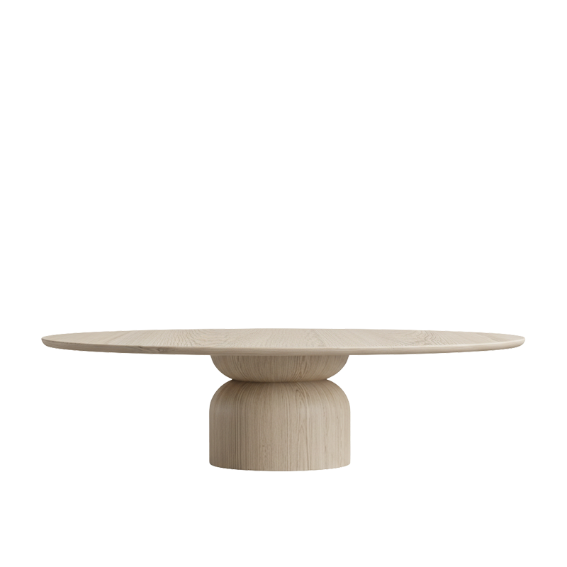 Essenza masă de dining ovală, stejar