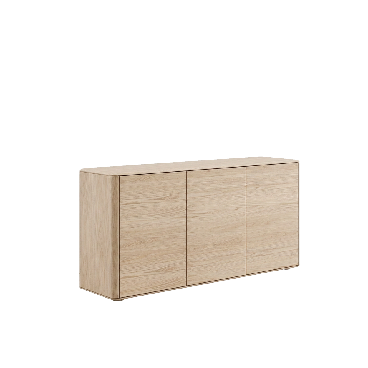 INIA credenza, 3 ante, rovere