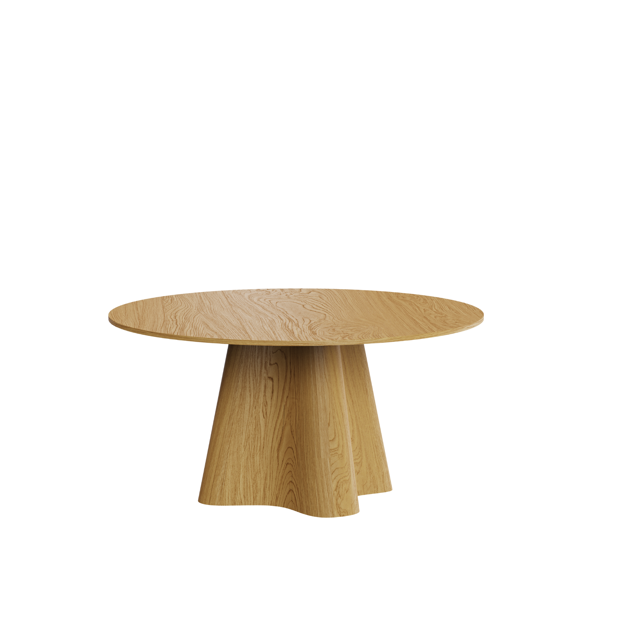 CORTINA masă de dining rotundă, stejar