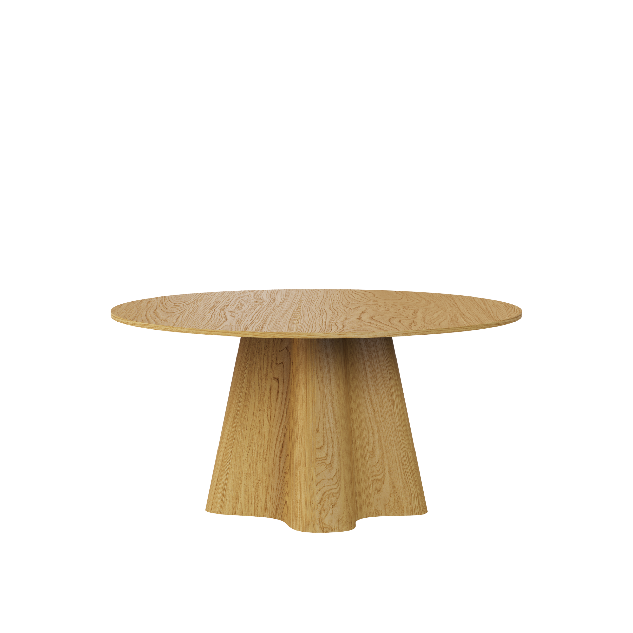 CORTINA masă de dining rotundă, stejar