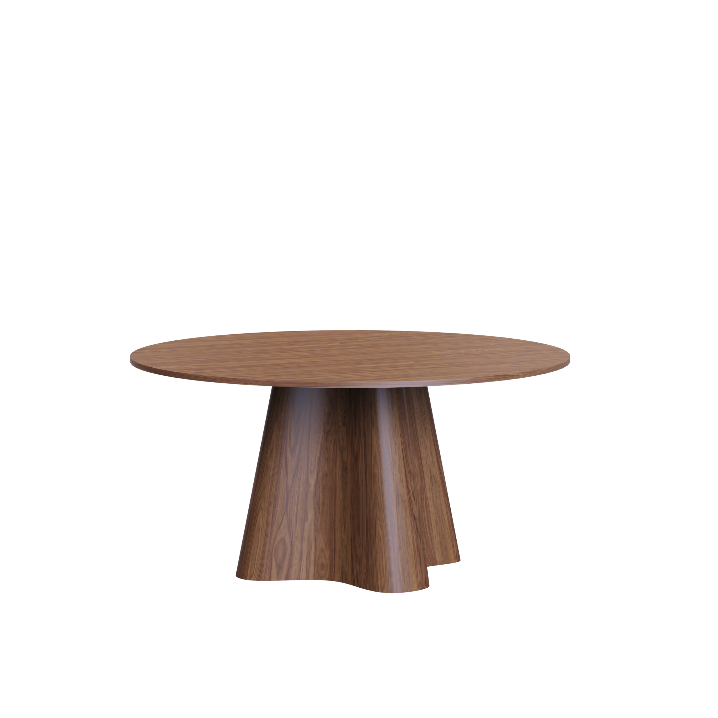 CORTINA masă de dining rotundă, nuc american