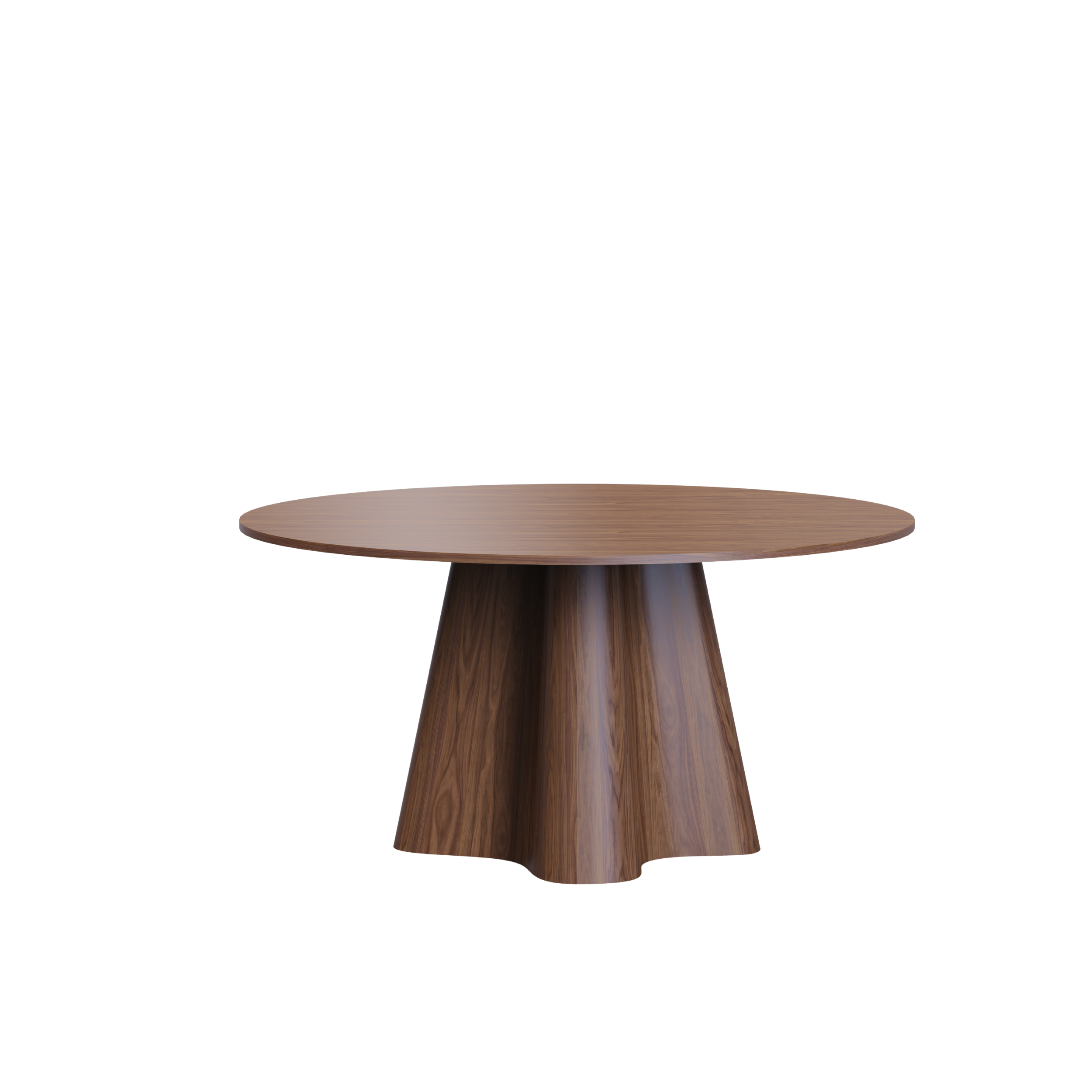 CORTINA masă de dining rotundă, nuc american