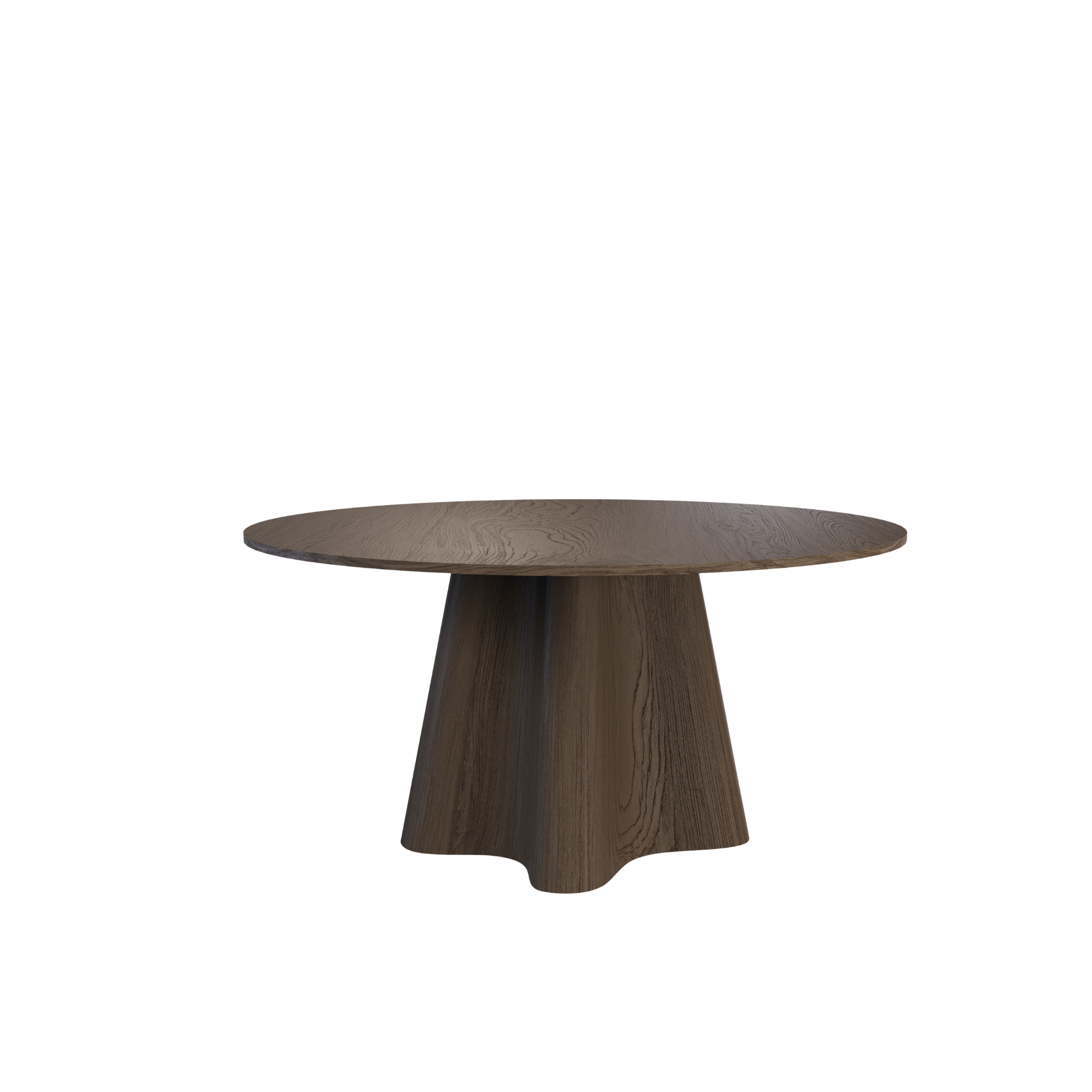 CORTINA masă de dining rotundă, stejar